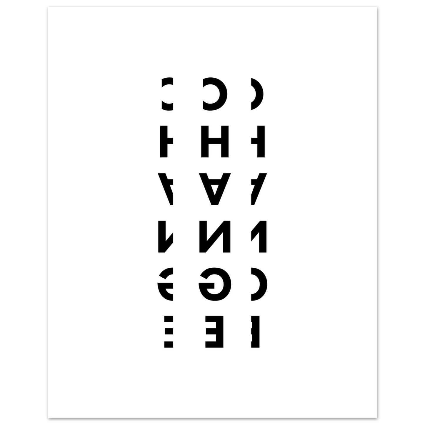 CHANGE Poster