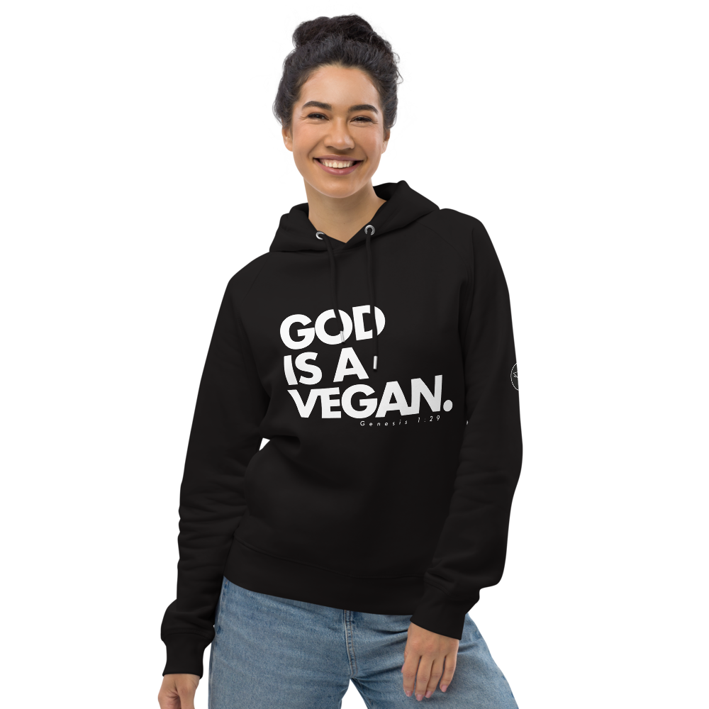God is a Vegan - Premium Hoodie