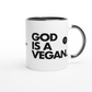 God is a Vegan Tasse