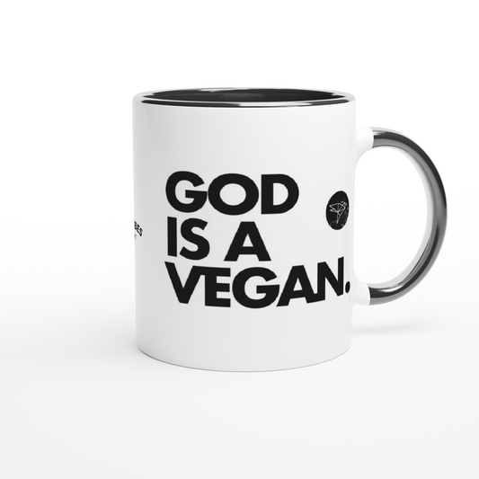 God is a Vegan Tasse